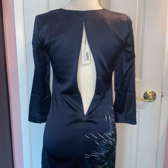 Allegra Hicks Blue Silk Dress - Picture 6 of 11
